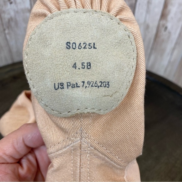 Bloch Synchrony Split Sole Stretch Canvas Ballet Shoe Size 4.5 B - Picture 6 of 11